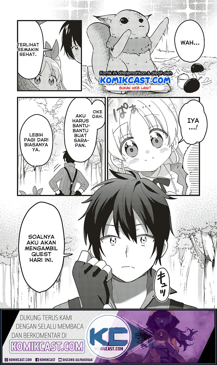 Tensei Kenja wa Musume to Kurasu Chapter 06.1 Gambar 4